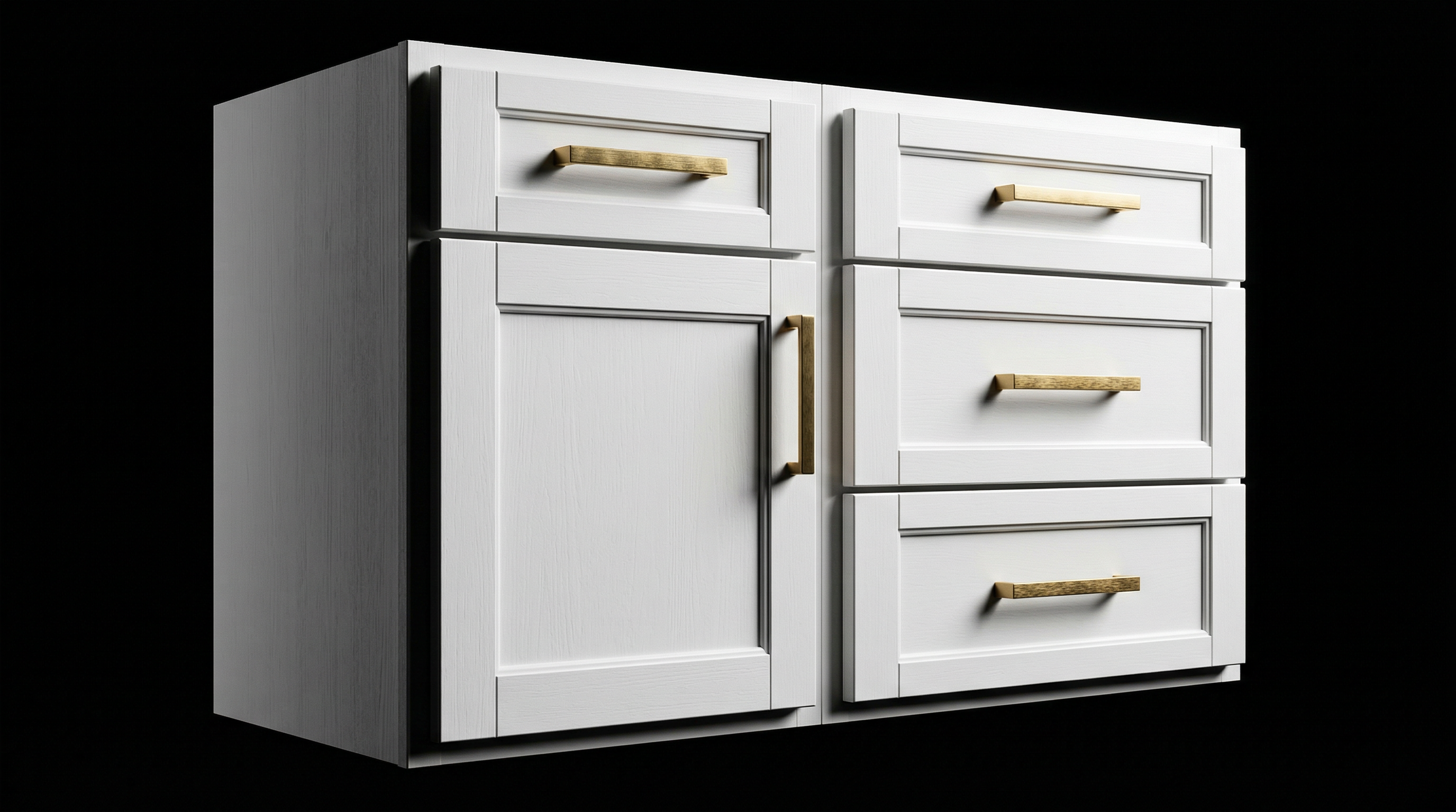 Base Cabinets - Custom Kitchen Storage Houston TX