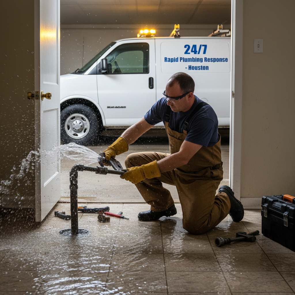 Plumbing Emergency Services - Tell Projects Houston TX
