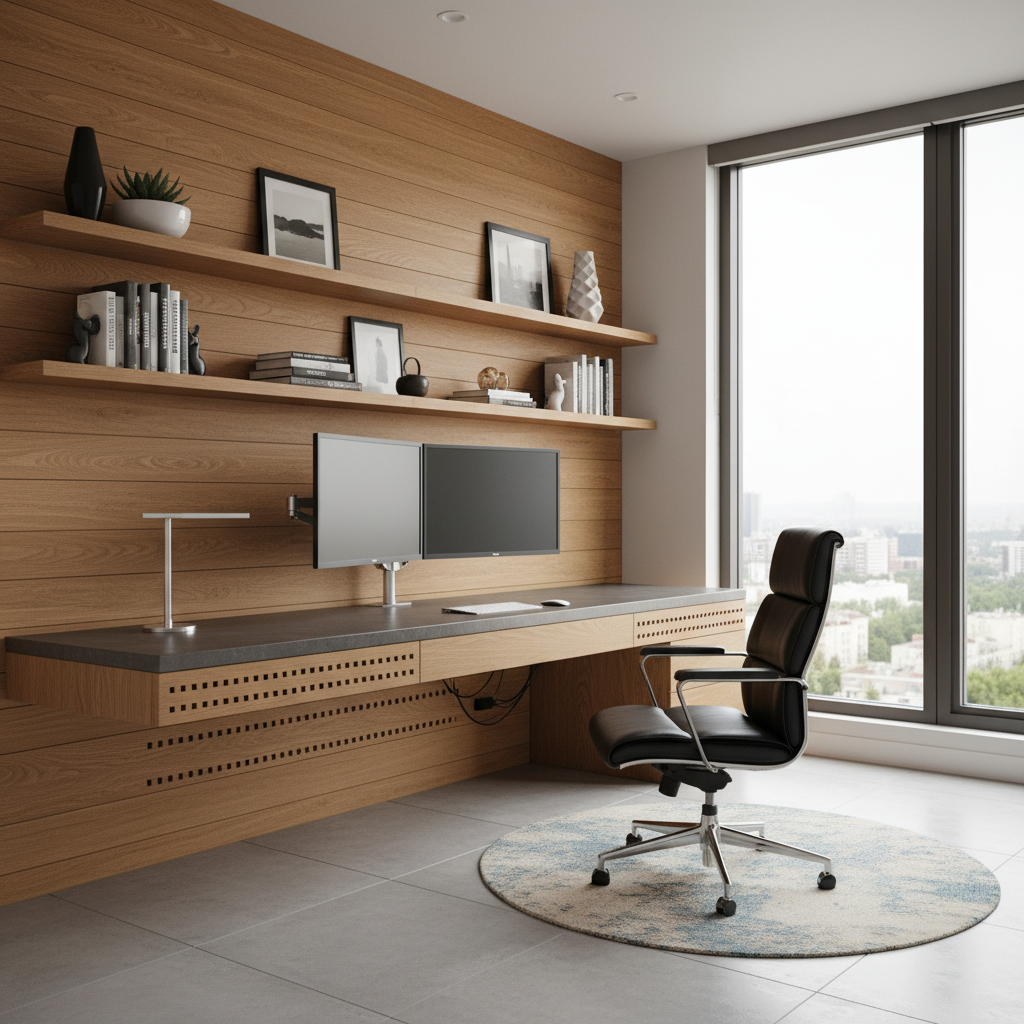 Home Office Renovation Houston TX - Tell Projects